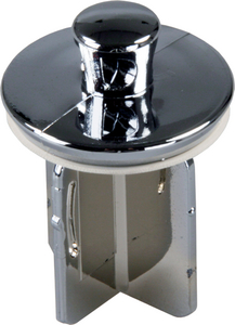 JR PRODUCTS 95245 1-1/4IN REPLCMT STOPPER CHROME